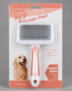 FurEase Self-Cleaning Pet Grooming Brush