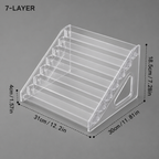 CrystalView Acrylic Collectibles Display Stand