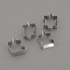 Puzzle Cookie Cutter Set