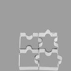 Puzzle Cookie Cutter Set