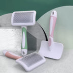 FurEase Self-Cleaning Pet Grooming Brush