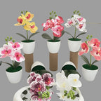 Mini Artificial Bonsai Plant with Pot – Realistic Desktop Greenery Decor