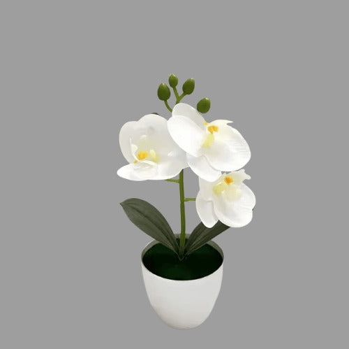 Mini Artificial Bonsai Plant with Pot – Realistic Desktop Greenery Decor