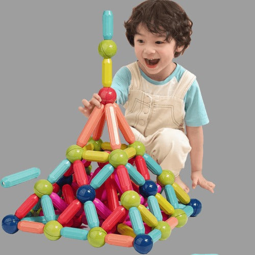 Magnetic Balls and Rods Set Educations Magnetic Building Blocks