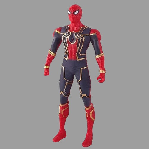 Marvel Anime Figures for Kids, Spiderman, Hulk, Iron Man, Glow Doll Christmas Gift Toy