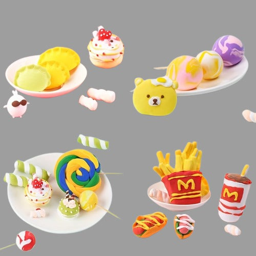 Non-Toxic Magic Air Dry Clay Set, Perfect for Kids' Modeling, Includes Deluxe Tool Kit and Vibrant Colors