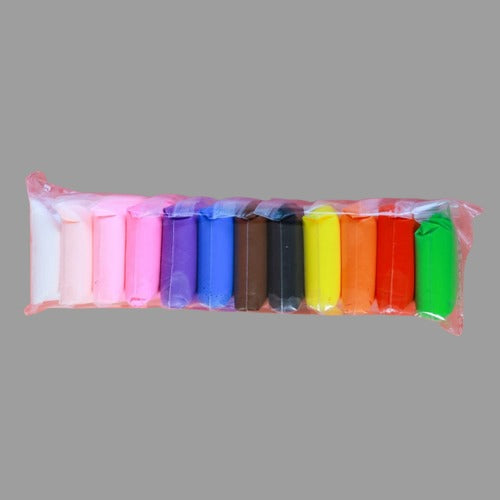 Non-Toxic Magic Air Dry Clay Set, Perfect for Kids' Modeling, Includes Deluxe Tool Kit and Vibrant Colors