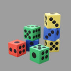 Small Foam Dice Set