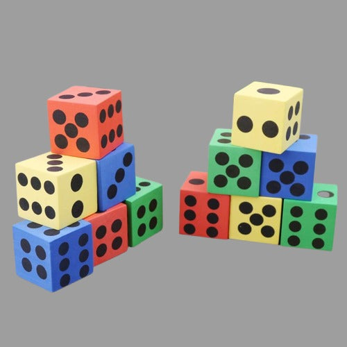 Small Foam Dice Set