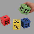 Small Foam Dice Set