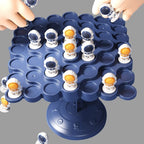 Kids Balance Tree Board Game with Astronaut Frog Stacking Toy