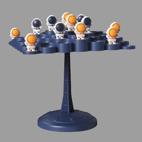 Kids Balance Tree Board Game with Astronaut Frog Stacking Toy