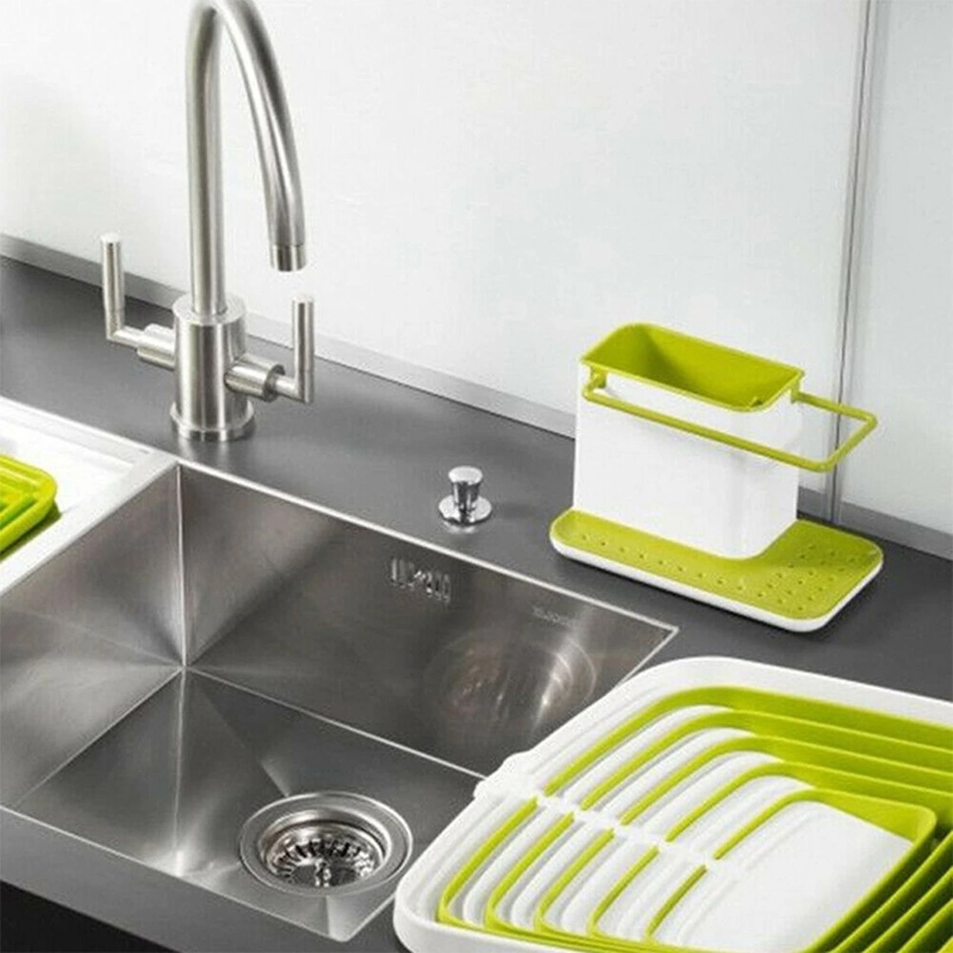 Space Saving Multifunctional Kitchen & Bathroom Storage Shelf Organizer