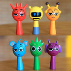 Sprunki 24 Piece Cartoon PVC Mini Figurines Set Collectible Desk Decor & Mini Action Figures