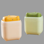 Easy Press Kitchen Soap Dispenser with Sponge Holder