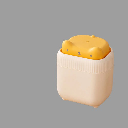 Easy Press Kitchen Soap Dispenser with Sponge Holder