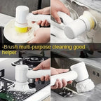 Electric Cleaning Brush Heads for Tub, FloorTile, Window Sink Cleaning