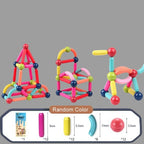 Magnetic Balls and Rods Set Educations Magnetic Building Blocks