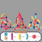 Magnetic Balls and Rods Set Educations Magnetic Building Blocks