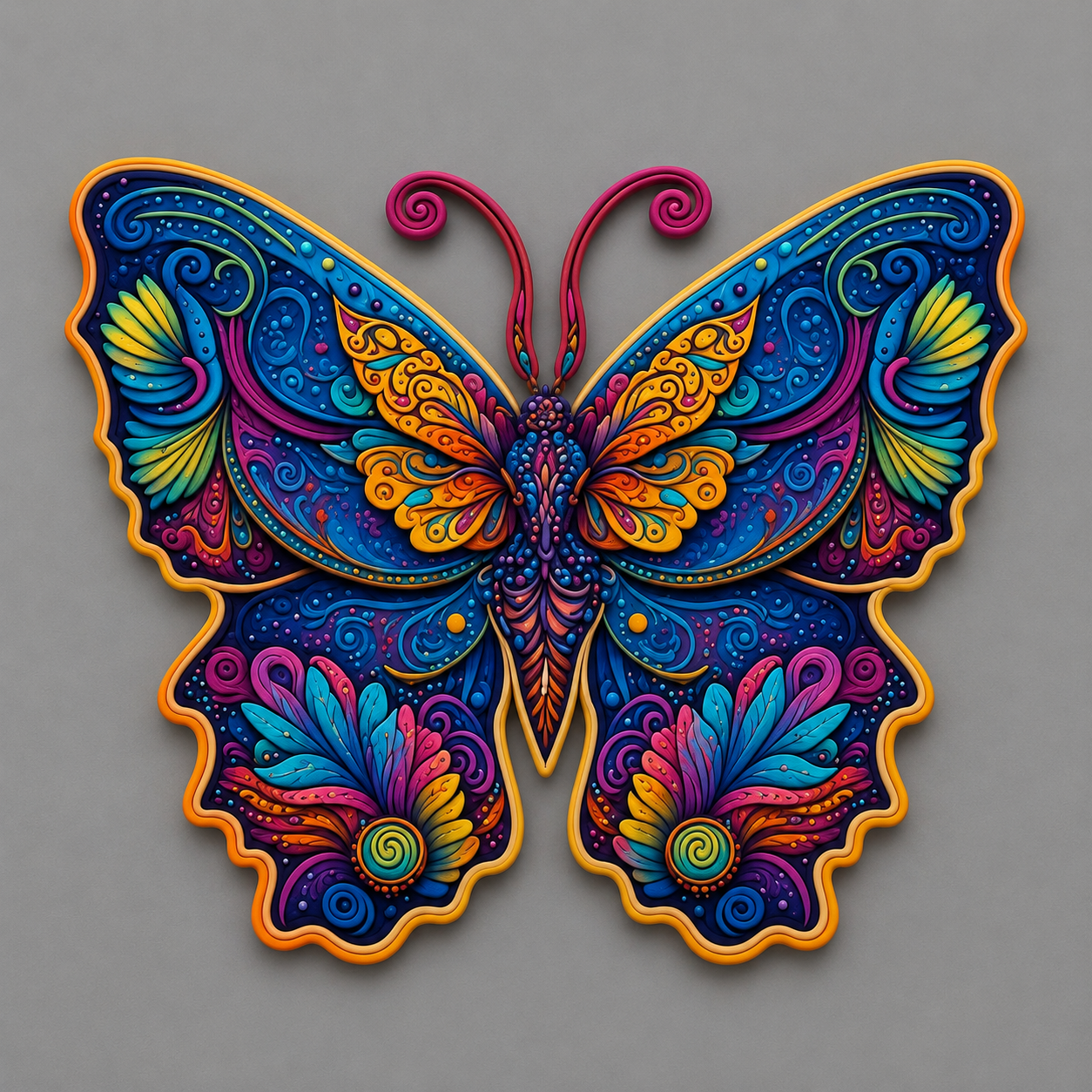 Colorful Butterfly Wooden Jigsaw Puzzle Unique Shaped Gift Puzzle